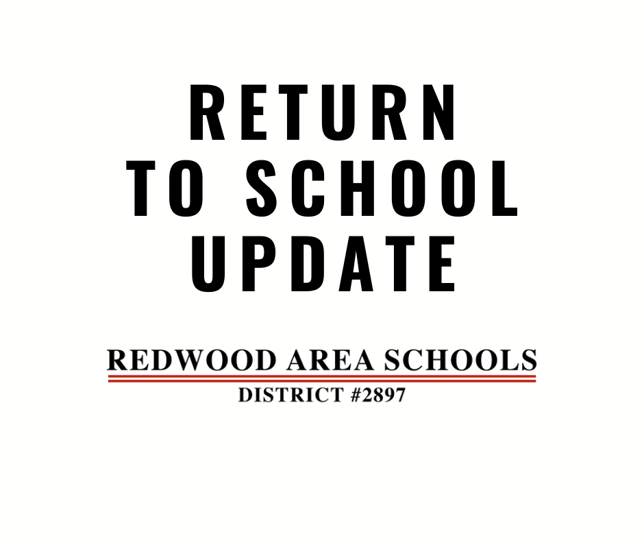 RETURN TO SCHOOL UPDATE
