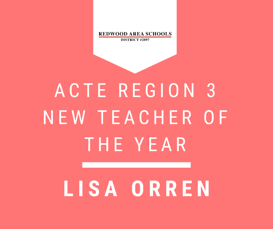 ACTE Region 3 New Teacher of the Year: Lisa Orren