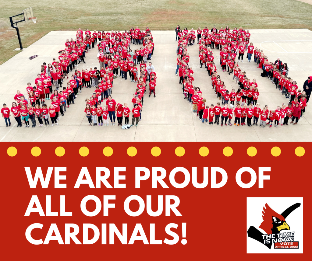 We are proud of all of our Cardinals.